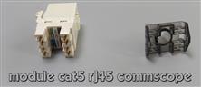 AMP/USA Nhân mạng AMP Cat 5E Modular Jack (RJ45)